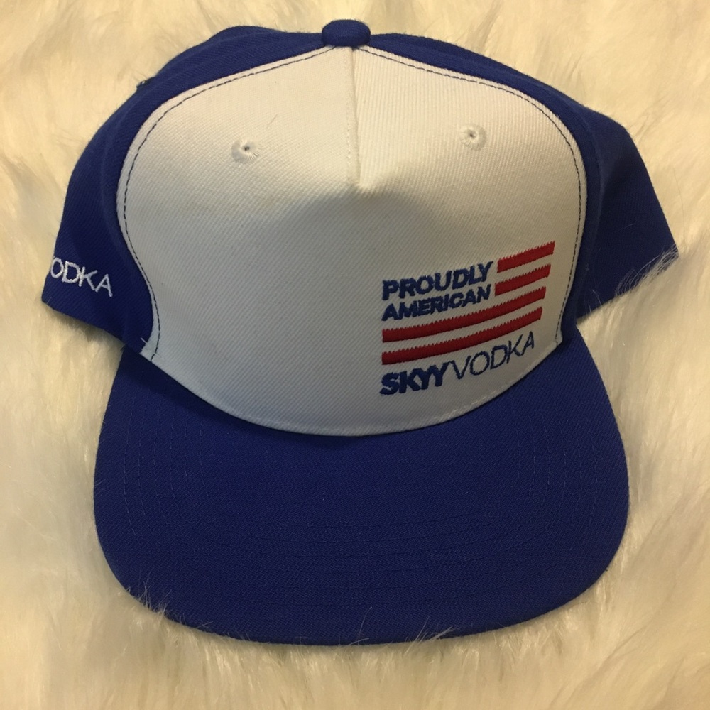 Skyy Vodka SnapBack Hat Proudly American
